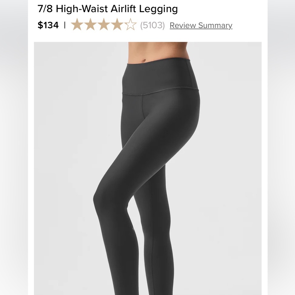 ALO Yoga 7/8 High-Waist Airlift Leggings